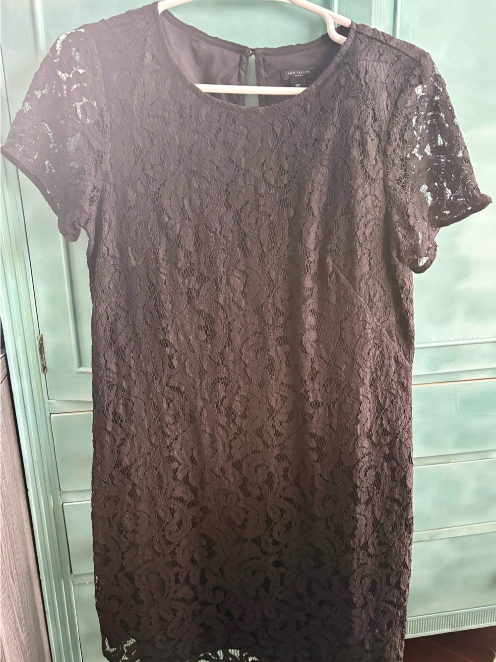 Ann Taylor Black Lace Dress